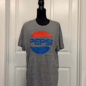Grey Pepsi short sleeve shirt Men's XL